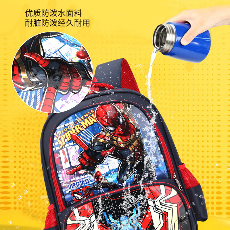 Tas Ransel Sekolah Anak SD / Tas Sekolah SuperHero Spiderman Frozen / Ransel Anak Sekolah