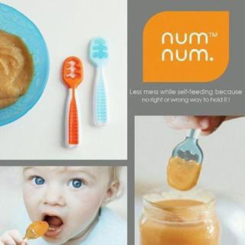 NumNum Goo Utensils | Sendok Training Spoon Baby