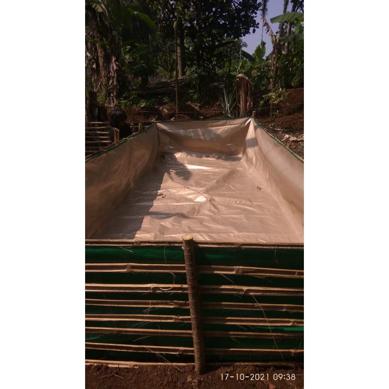 terpal kolam A20 ukuran 3x2x75