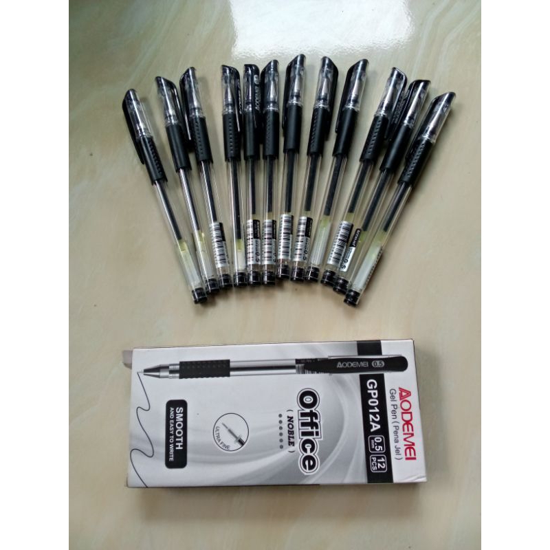 

pulpen gel fine line Gp012A 12 pec