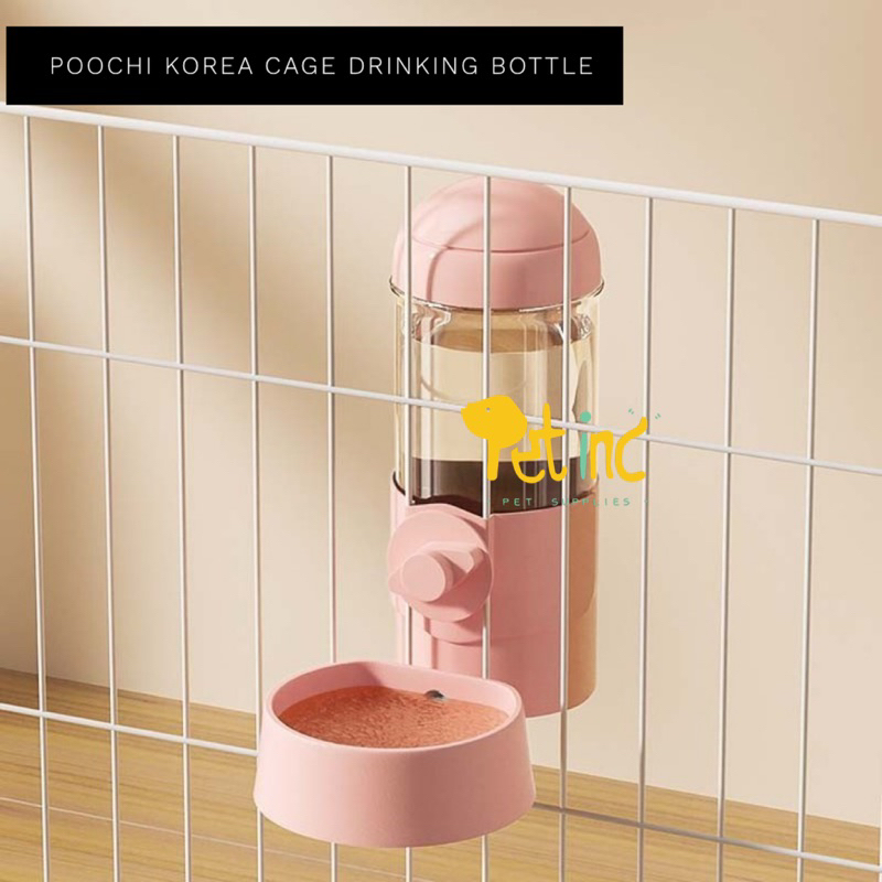 Poochi drinking cage bottle