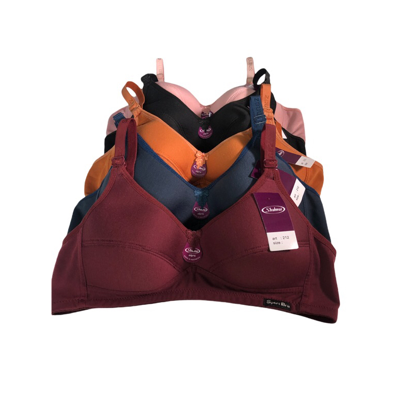 Shahnaz - Bra Sport Bahan Premium - Bra Shahnaz Busa Tipis Tanpa Kawat