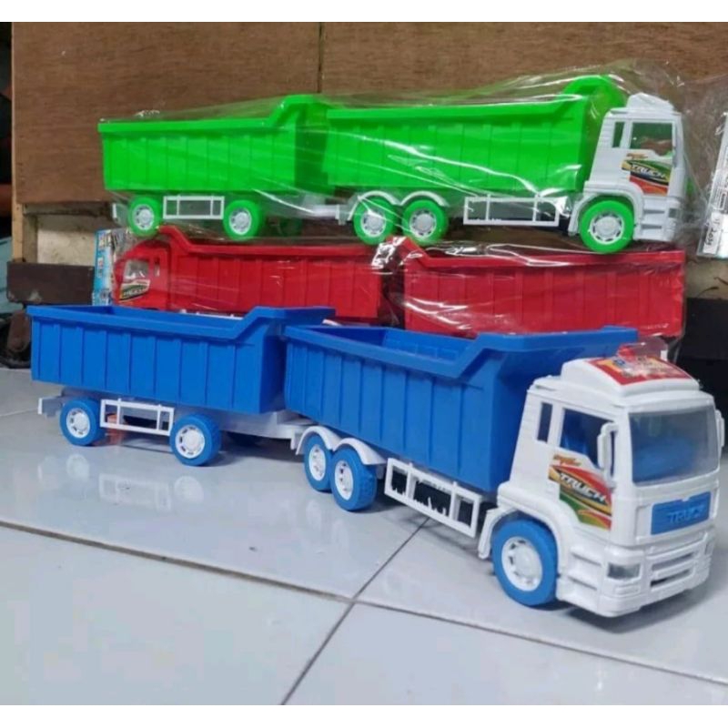 Mainan Truk Gandeng | Mainan Truk | Mainan Truk jomplang | Mainan Truk Anak | Mainan Truk | Mainan T