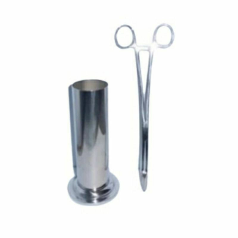 Tempat Korentang Set Stainless Tabung Korentang