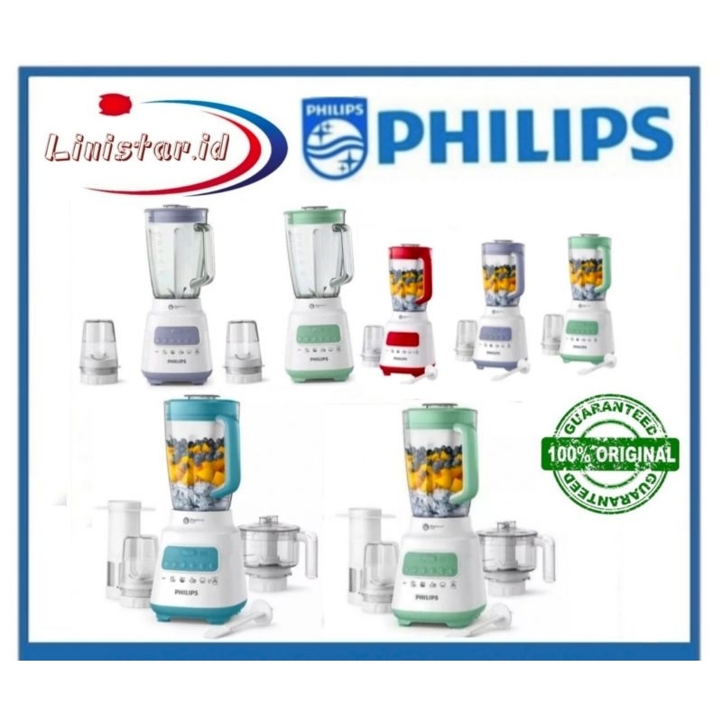 PHILIPS  Blender HR-2221/Blender philips Kaca HR-2222 /Blender Plastik HR- 2223 Blender 2 liter blender Philips 100% ORI/Philips blender/Promo Blender Philips murah