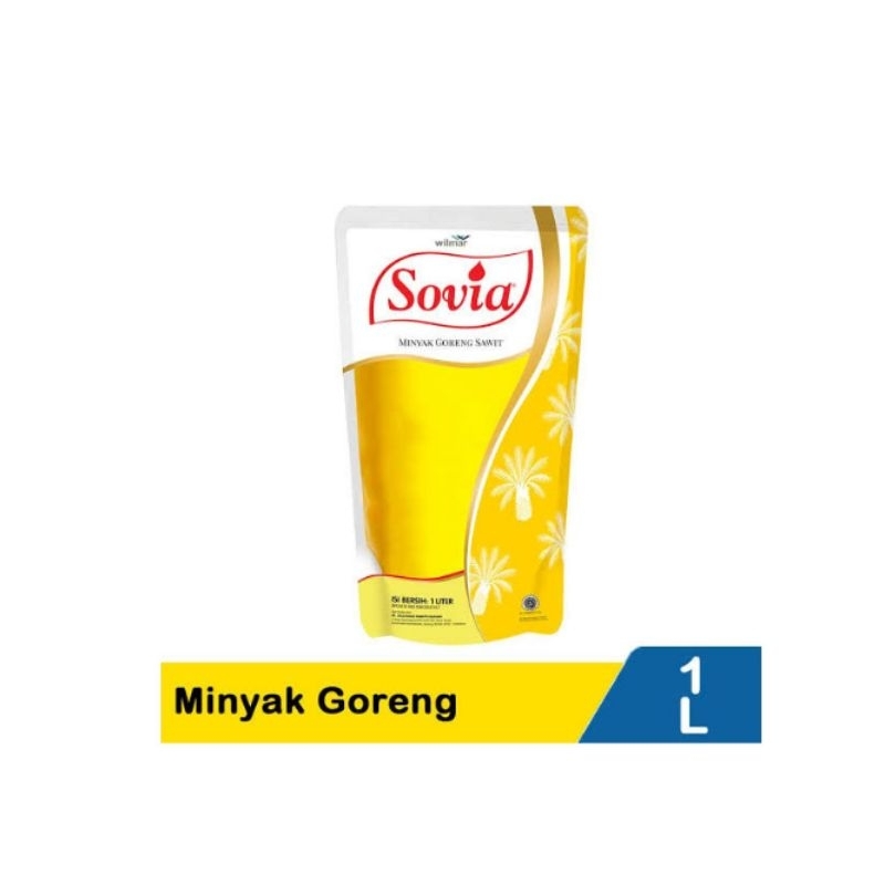 Minyak goreng Sovia 1 liter