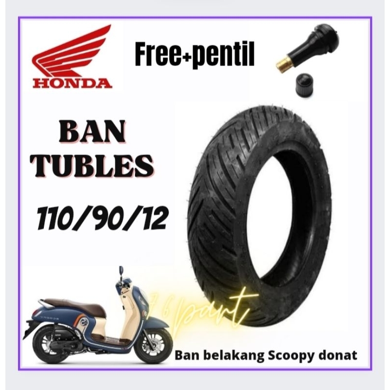 BAN DEPAN SCOOPY DONAT 110/90/12 HONDA FEDERAL