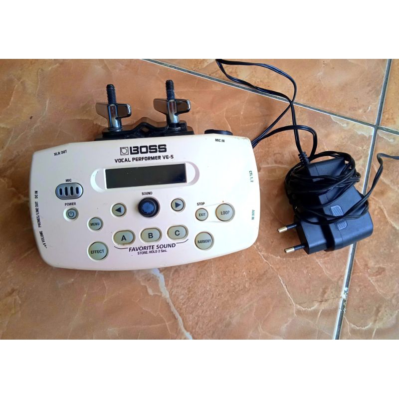 efek vokal boss ve-5 harmonist