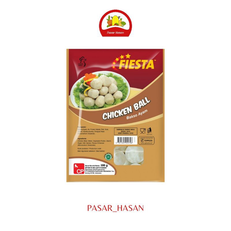 

500gr Chicken Ball Fiesta / Bakso Ayam | Frozen Food | Pasar Hasan