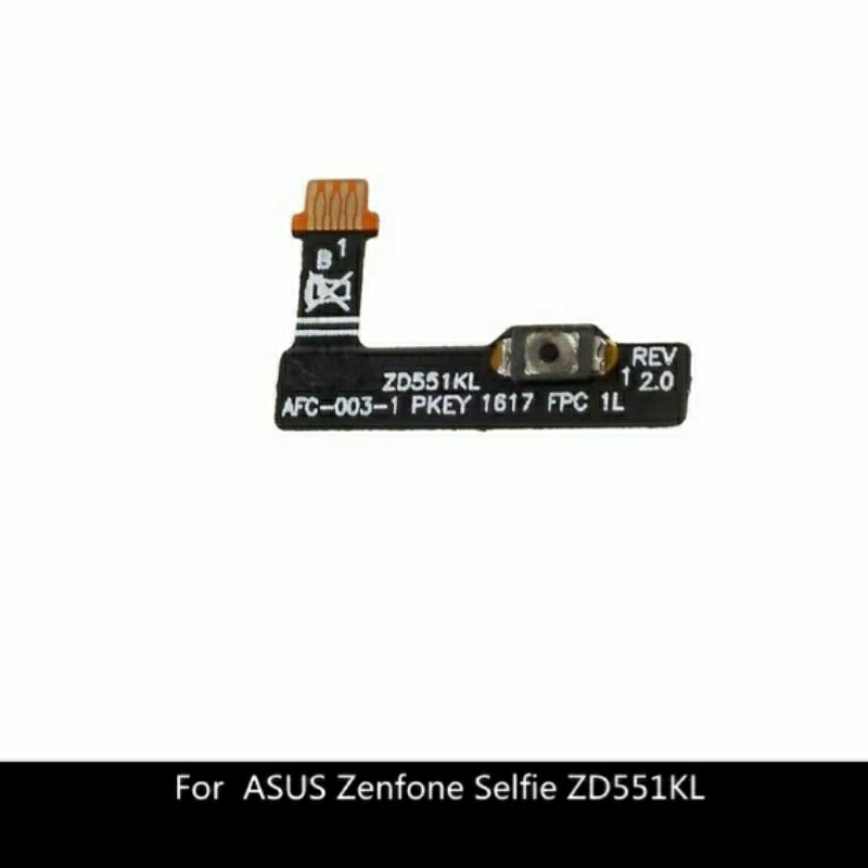 Switch Flex Kabel untuk ASUS Zenfone Selfie ZD551KL Z00UD  Power On/Off Volume Atas/Bawah Tombol Con