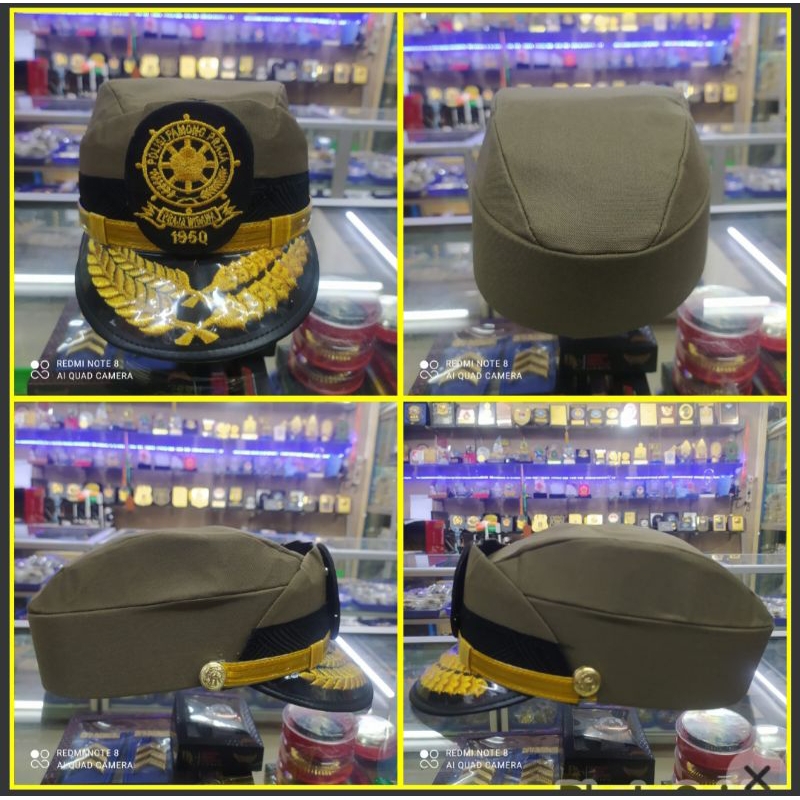 TOPI PET PDU POL PP GOLONGAN 4/ TOPI PET POL PP GOLONGAN 4/ TOPI PET POL PP WANITA GOLONGAN 4