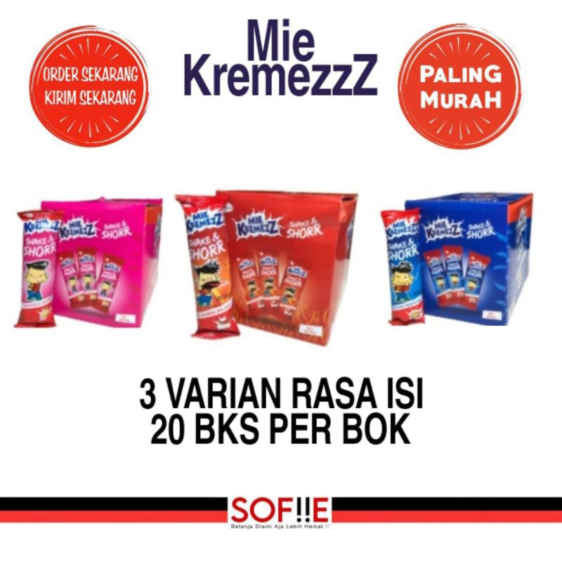 

MIE KREMES 3 VARIAN RASA PALING MURAH EXP PANJANG!!