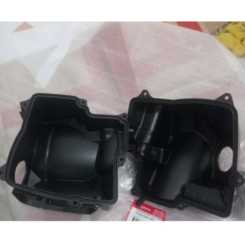 RUMAH BOX dan TUTUP BOX SARINGAN FILTER UDARA DEPANmotor  CRF150 CRF 150 L