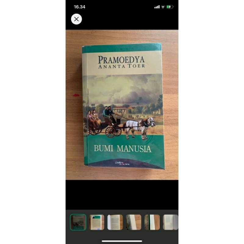 preloved novel bumi manusia