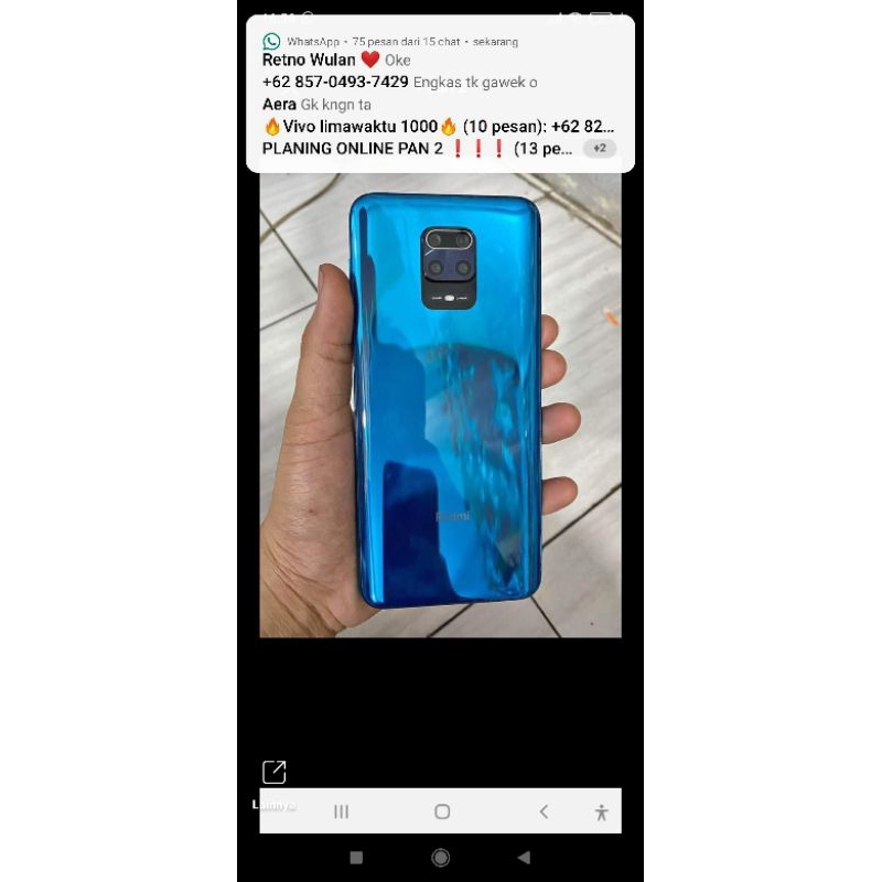 Note 9 pro 4/64 matot