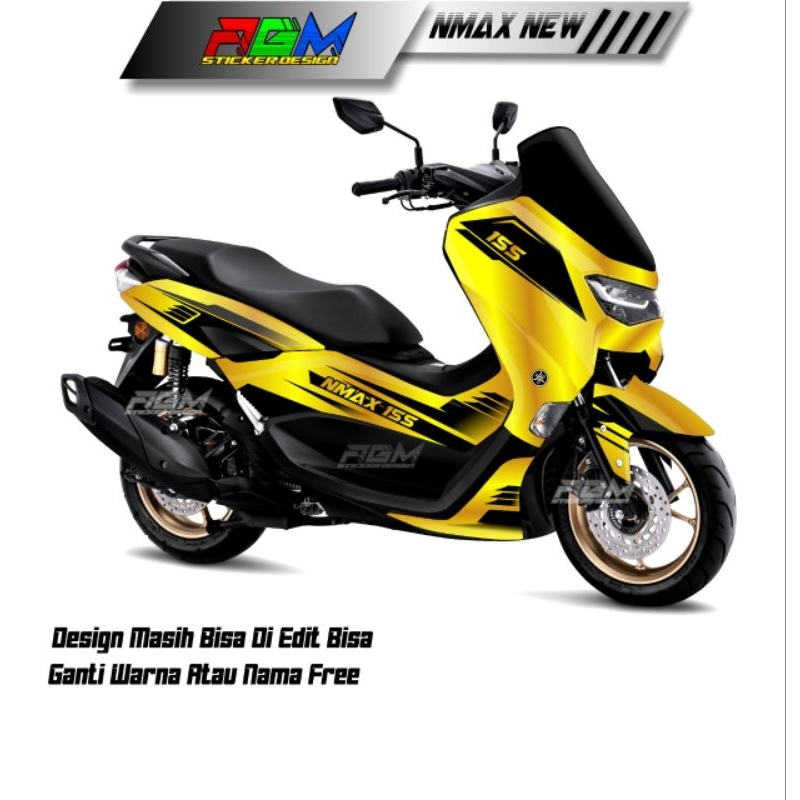 Sticker Striping Decal Nmax All new 2020-2023 Full Body.Sticker Decal Nmax all new