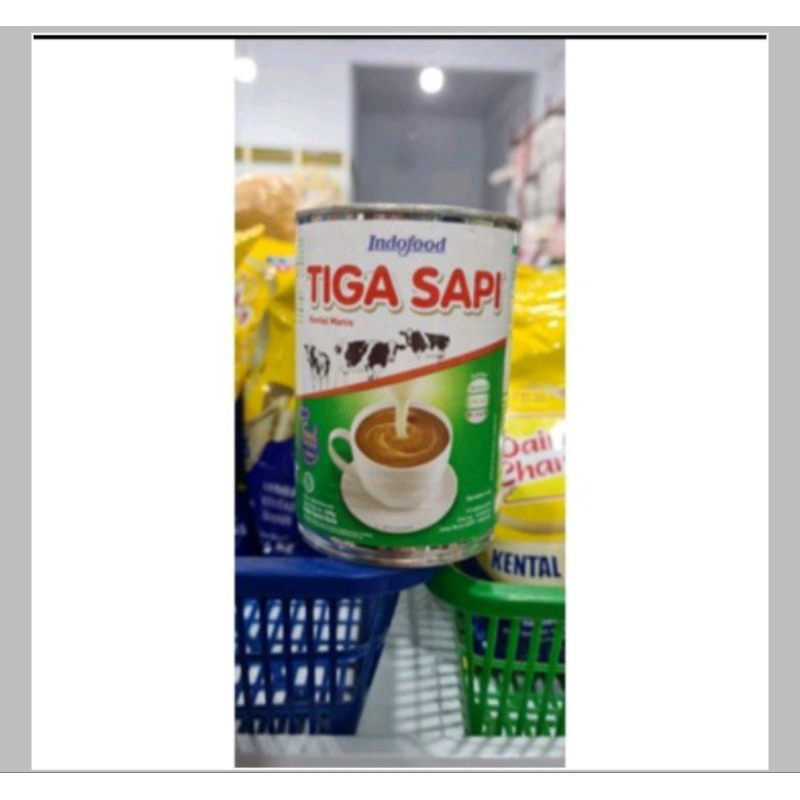 

Susu TIGA SAPI 490g kaleng