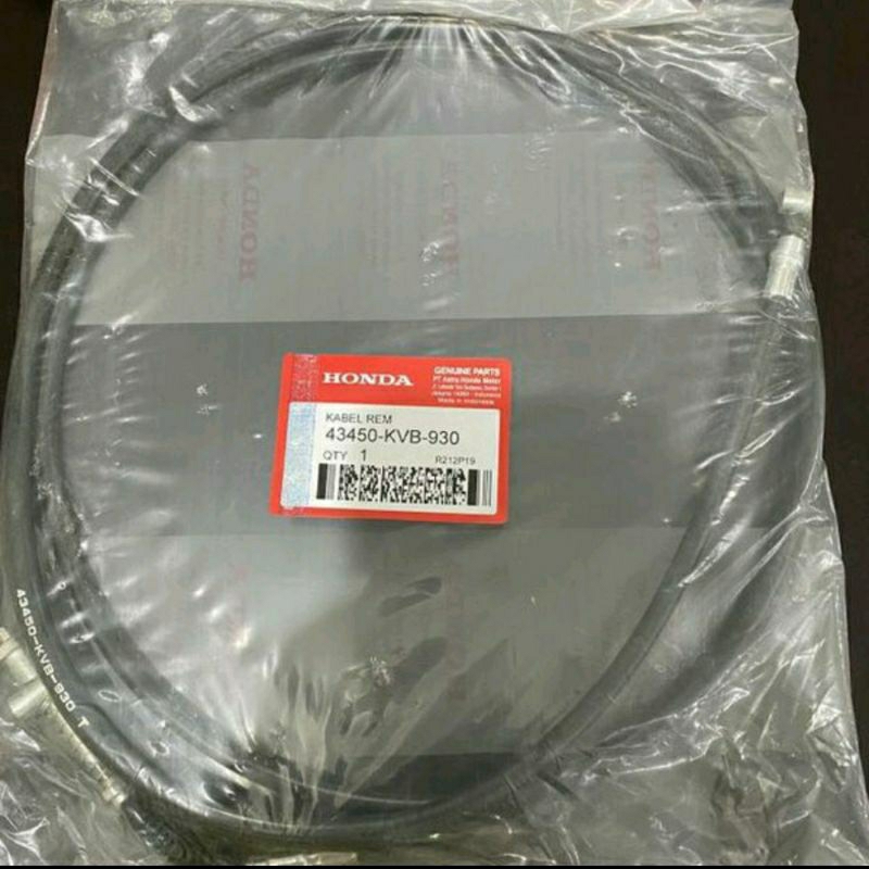 Kabel Rem Belakang - Vario Karbu 43450KVB930