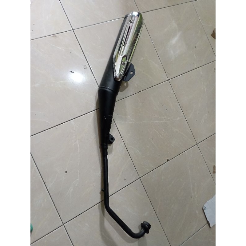 KNALPOT STANDARAN YAMAHA MX NEW 135 DOUBEL DISC 50C