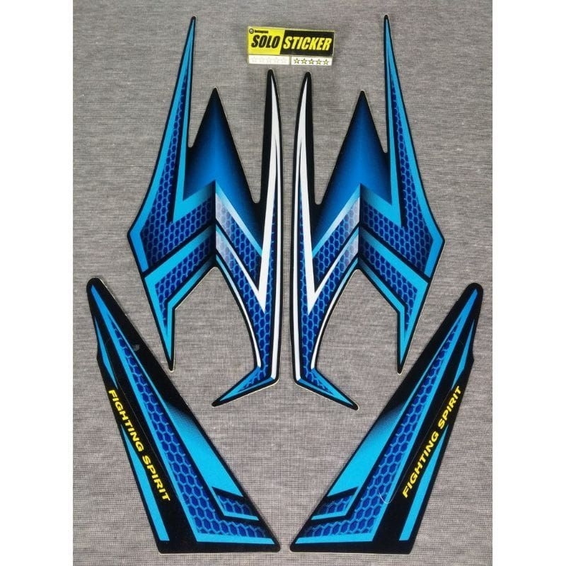 Striping Standard/Ori Yamaha Rx King 2004 Biru Lis Standard/Ori Yamaha Rx King  2004 Biru