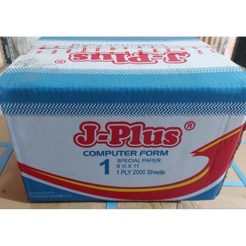 

Jplus/J-plus Continous Foam 91/2x11 HVS 1 Ply / 147/8x11 2Ply /Kertas Print