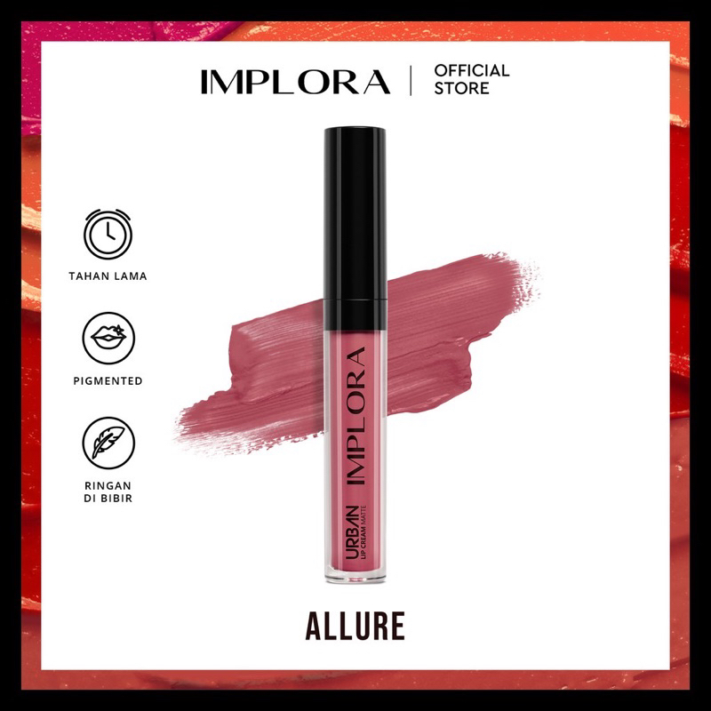 PAKET OMBRE IMPLORA COSMETICS LIPCREAM + LIPTINT | Lip tint | lip cream viral ombrean