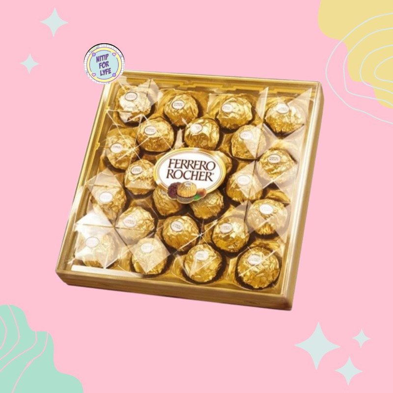 

Coklat Ferrero Rocher isi 24