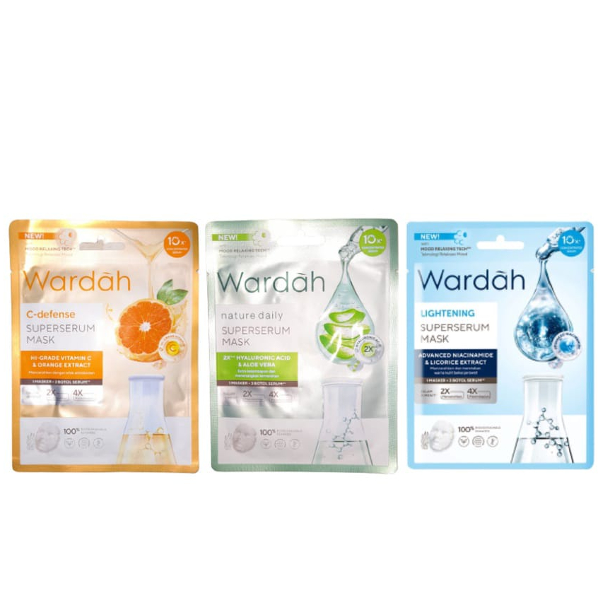 Wardah SuperSerum Sheet Mask Series