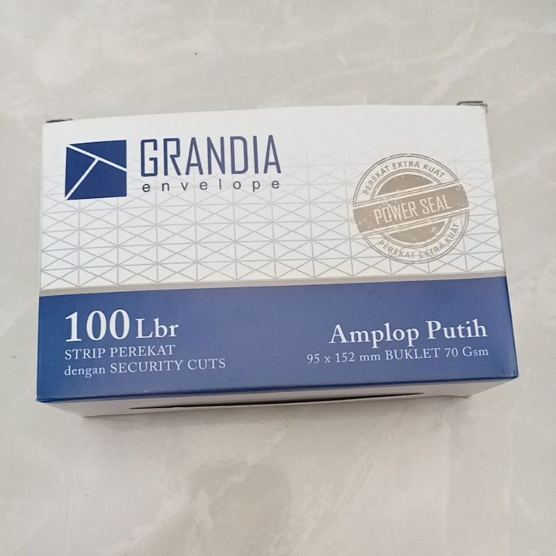 

Amplop putih grandia 104 PPS