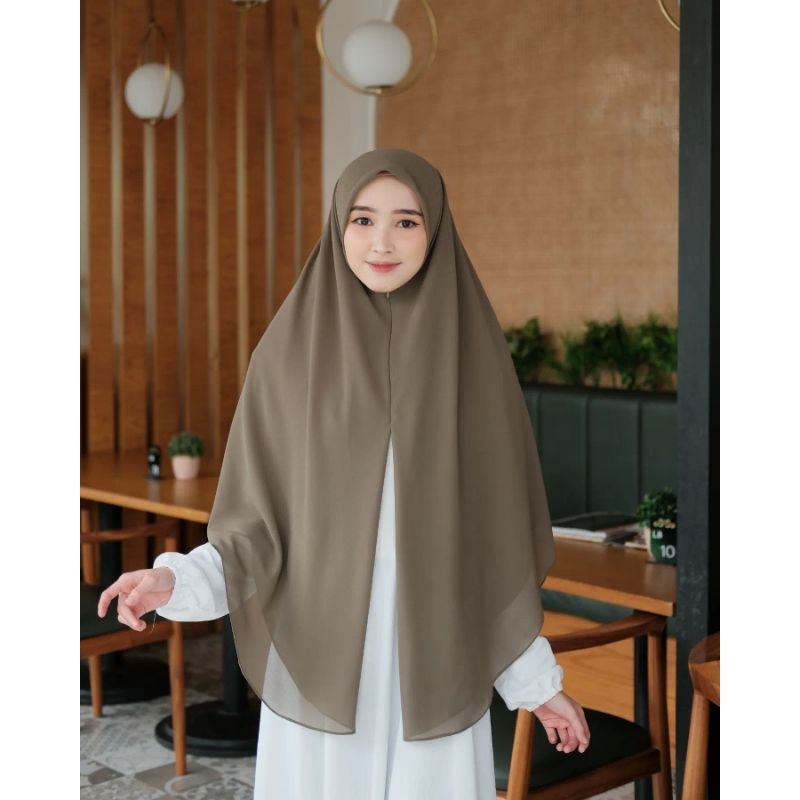 G.N.A.ID - JENAIRA KHIMAR  ZIPPER CURVE (OVAL)