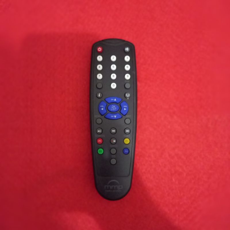 REMOTE ORIGINAL MMP MEDIA SOLUTIONS RAJA AMPAT DIGITAL SATELLITE RECEIVER
