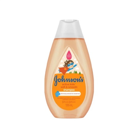 Johnsons Acrive Kids Soft &amp; Smooth Shampoo - Shampo Anak-anak 100ml