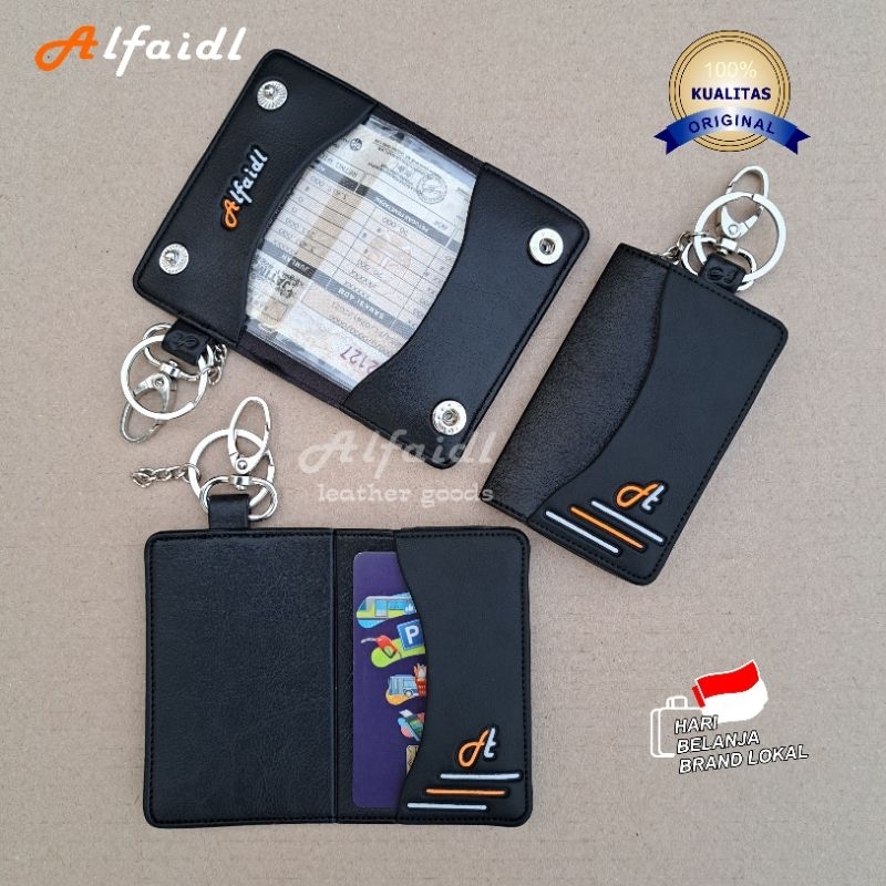 TERLARIS Dompet STNK MOBIL/MOTOR Gantungan Kunci MOBIL/MOTOR Dompet MOBIL/MOTOR Original Alfaidl