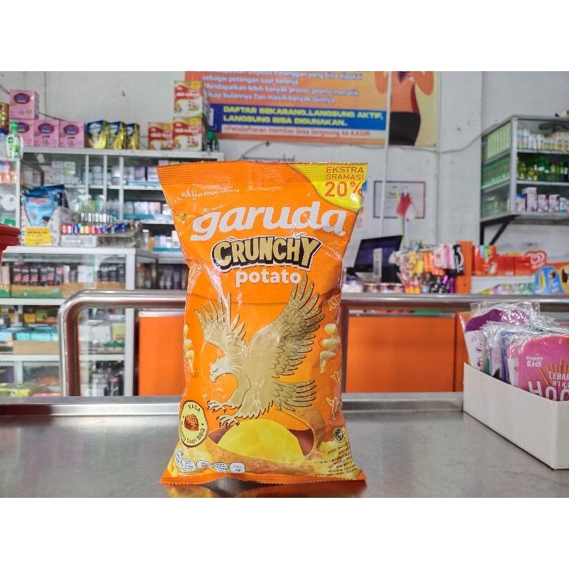 

GARUDA CRUNCHY POTATO BBQ 45GR