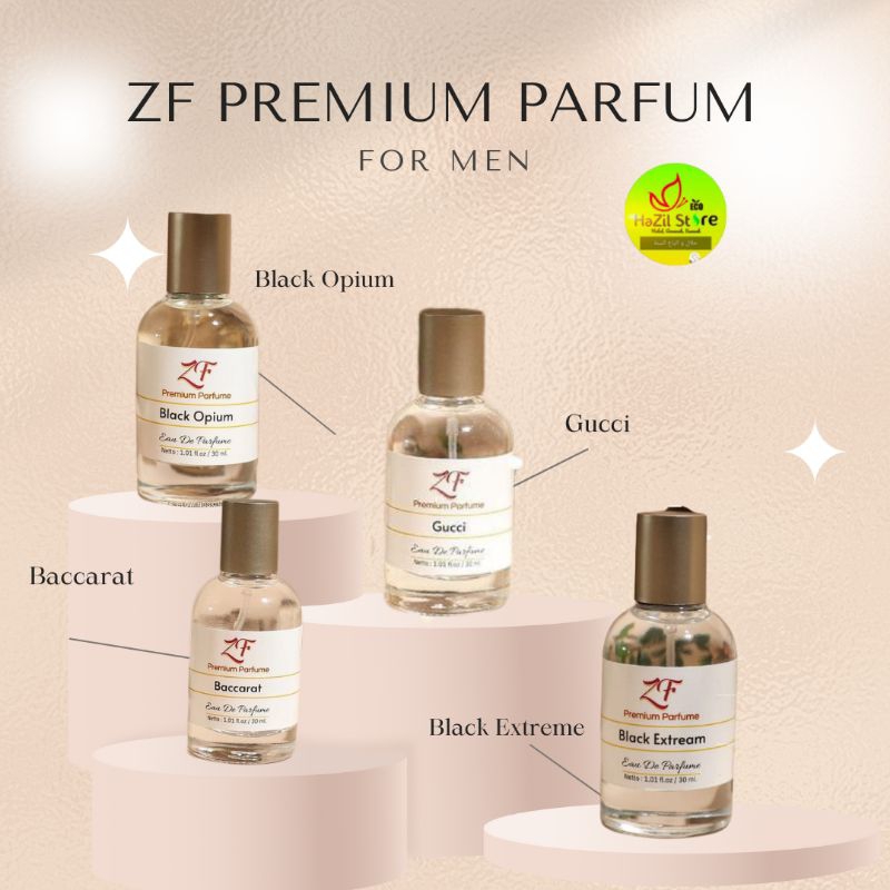 Jual Parfum pria ZF Premium Parfum Non Alkohol | Eau De Parfume