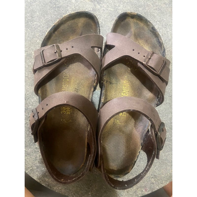 preloved original Birkenstock rio birko flor size 36 insole 23,0 (baca deskrisi)