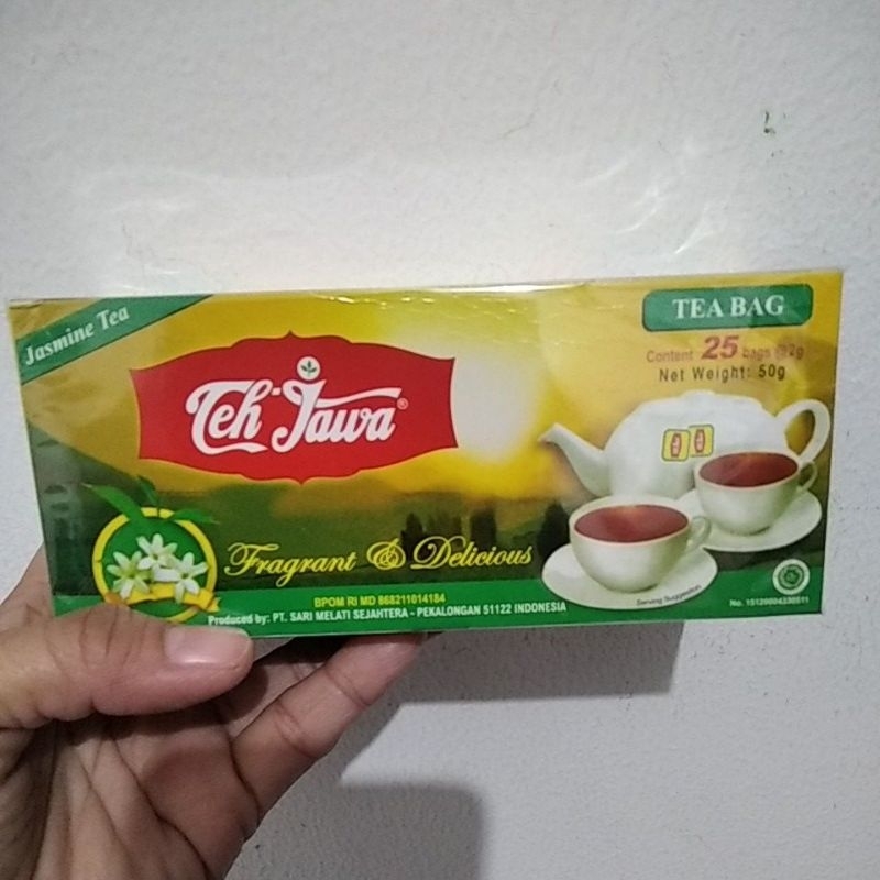 

Teh Jawa Celup Melati Teh Jawa Teh Celup Jasmine Tea Isi 25 - 50gram