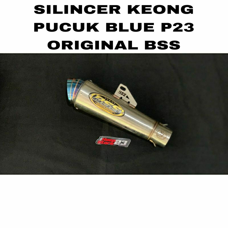 SLINCER KEONG PUCUK BLUE P23 ORIGINAL BSS