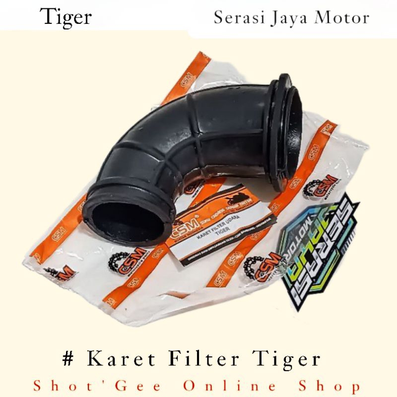 Karet Filter Udara Karburator Tiger Lama / Old Tiger New / Revo / Revolution