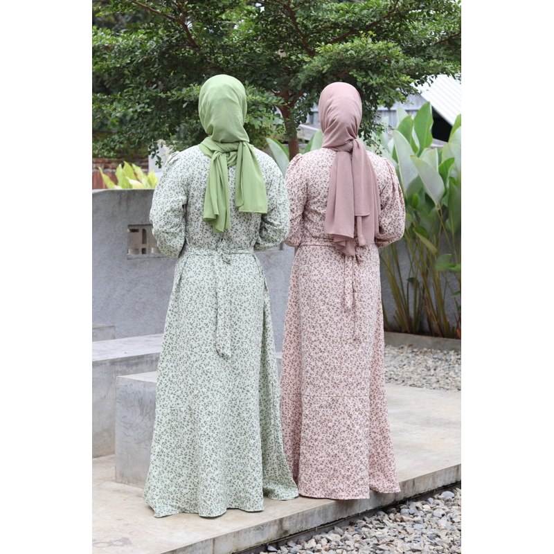 adeline dress by elslook (READY STOK) dress korea vintage crinkel shakila fit body dauna busui friendly gaun korea daphne dress series