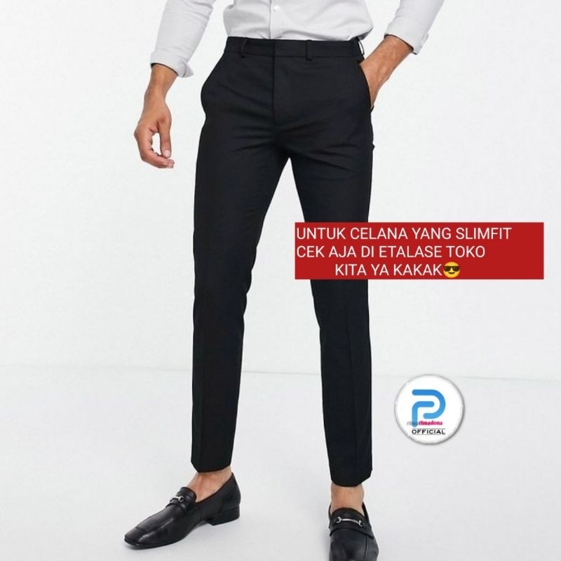 celana formal reguler fit celana kain pria standar celana panjang kain pria celana panjang kerja pria celana bahan pria celana kantor pria celana standar pria celana bahan kantor reguler fit celana kerja hitam celana formal celana primadona official