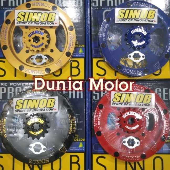 GIR SET SINNOB - GIR GEAR SINNOB SATRIA FU 150 CARBU /SATRIA FU NEW GSX 150 SATRIA FU INJEKSI - GIR 
