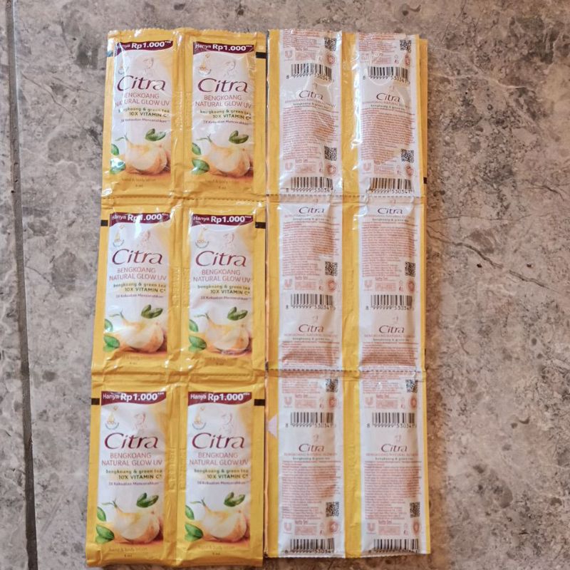 Citra Body Lotion 9ml x 12Sachet