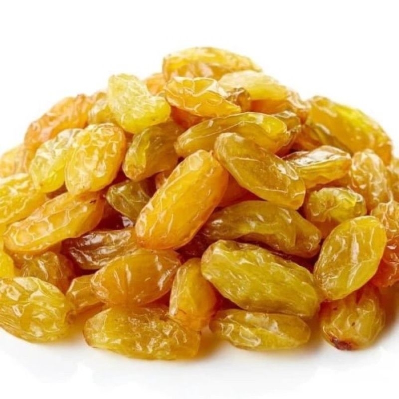 

KISMIS GOLDEN RAISIN 1kg (Jumbo Manis Asam India Kuning)