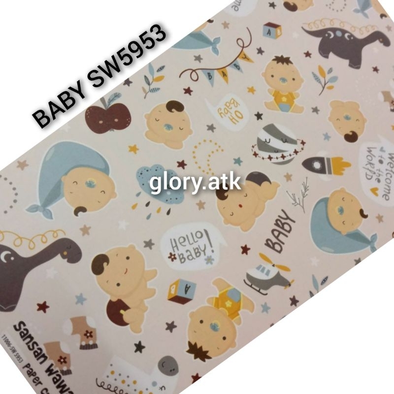 

KERTAS KADO SANSAN WAWA/SANWA BABY SW5953