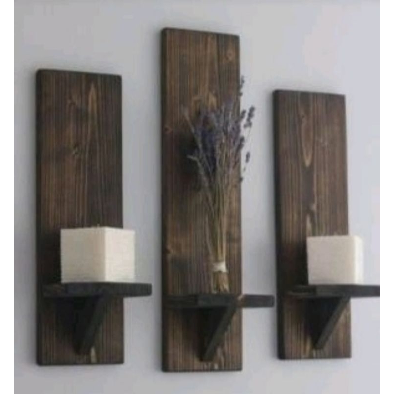 Rak dinding kayu solid rak dinding kayu jati solid rak bunga rak hiasan dinding rak kayu jati rak di