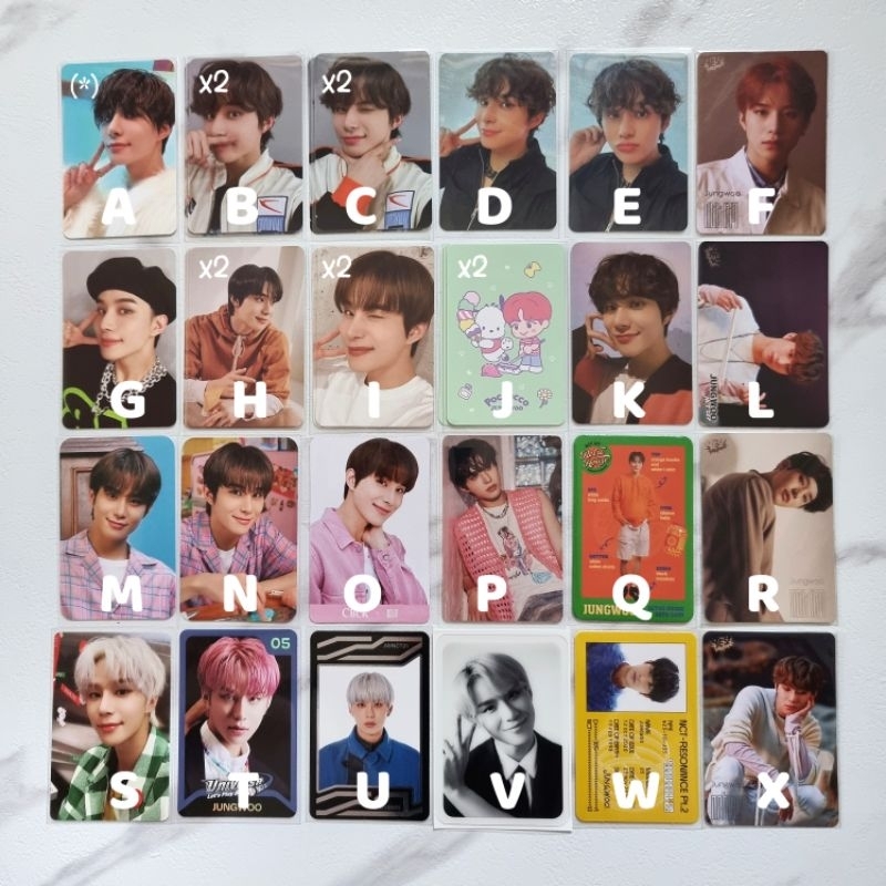 PC NCT Jungwoo TC 2 baddies A B C D sanrio natrep wtmc kolbuk universe idc baker house yescard