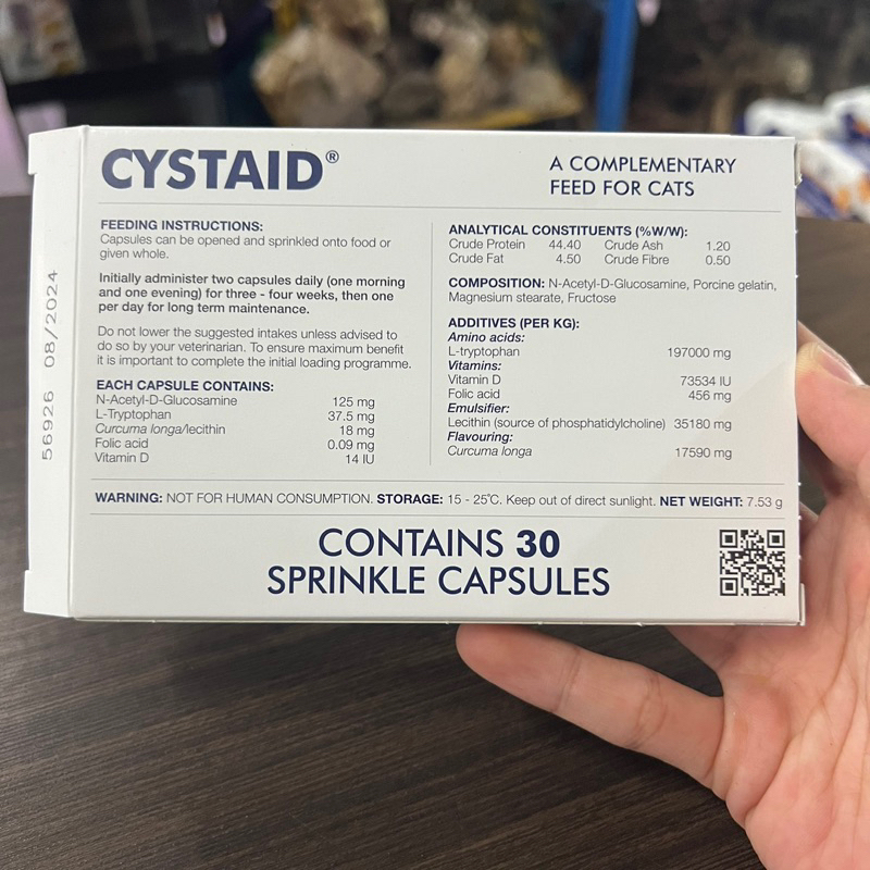 CYSTAID Cat Plus for Urinary Track / Obat Masalah Kencing Batu pada Kucing