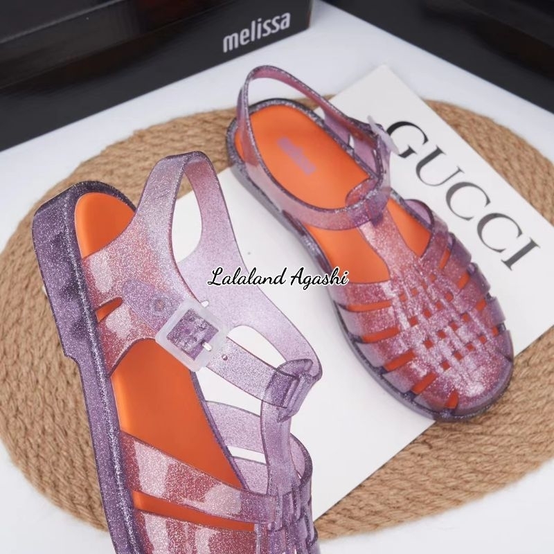 Sepatu sandal melissa possesion ungu Orange AD/sepatu jelly wanita/sepatu sandal