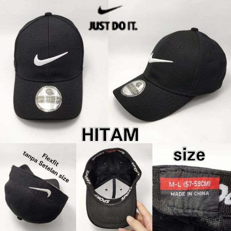 Topi Baseball Pria Wanita Flexfit Buildup Karet Logo Bordir Elastis Cap